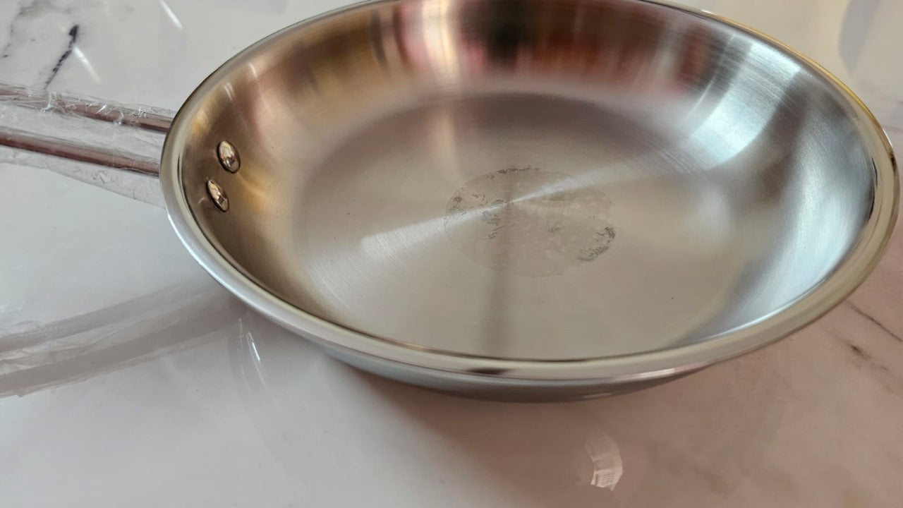 Tri-ply Steel Fry Pan